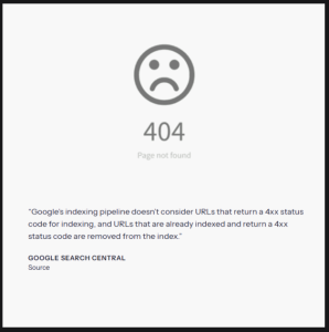 broken site