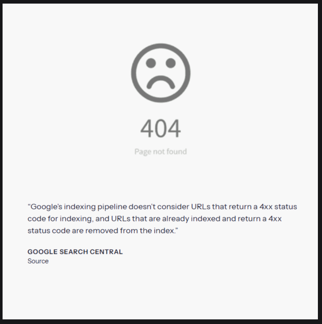 broken site